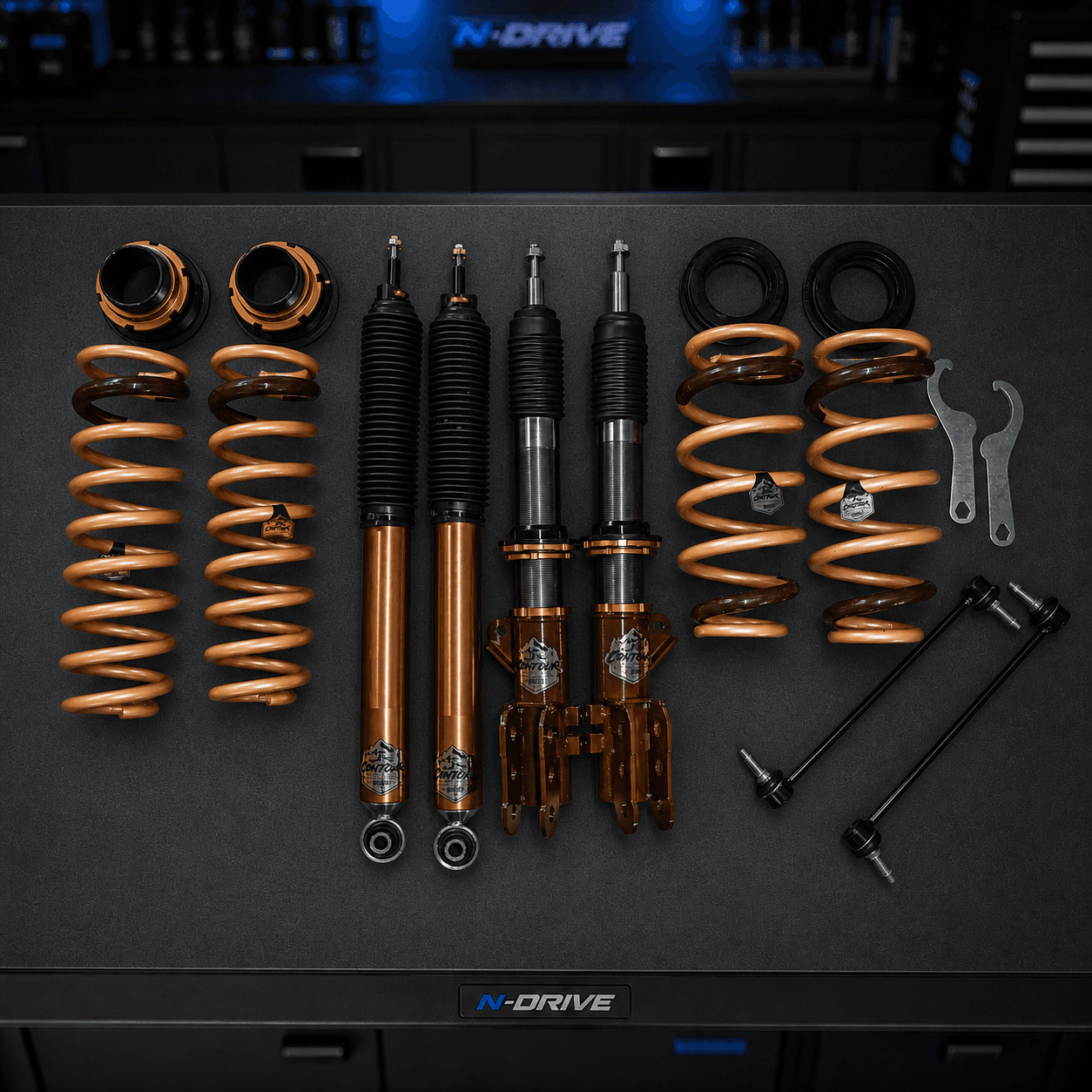 ערכת BIGFOOT Contour Lift Coilover — Kia Telluride ON